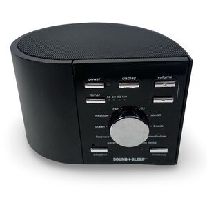 Adaptive Sound Technologies Sound+Sleep ASM1002 Noise Machine Black, Barely Used